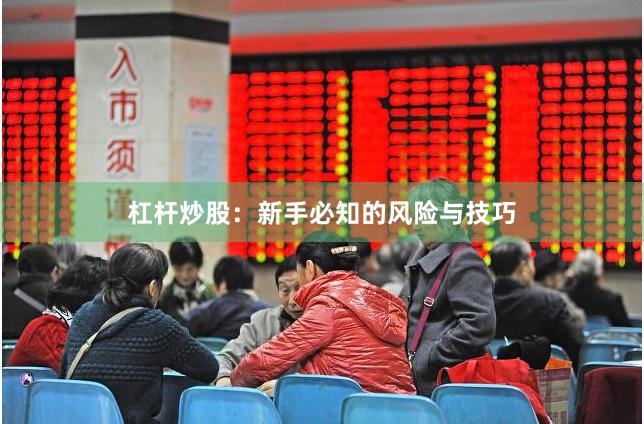 杠杆炒股：新手必知的风险与技巧